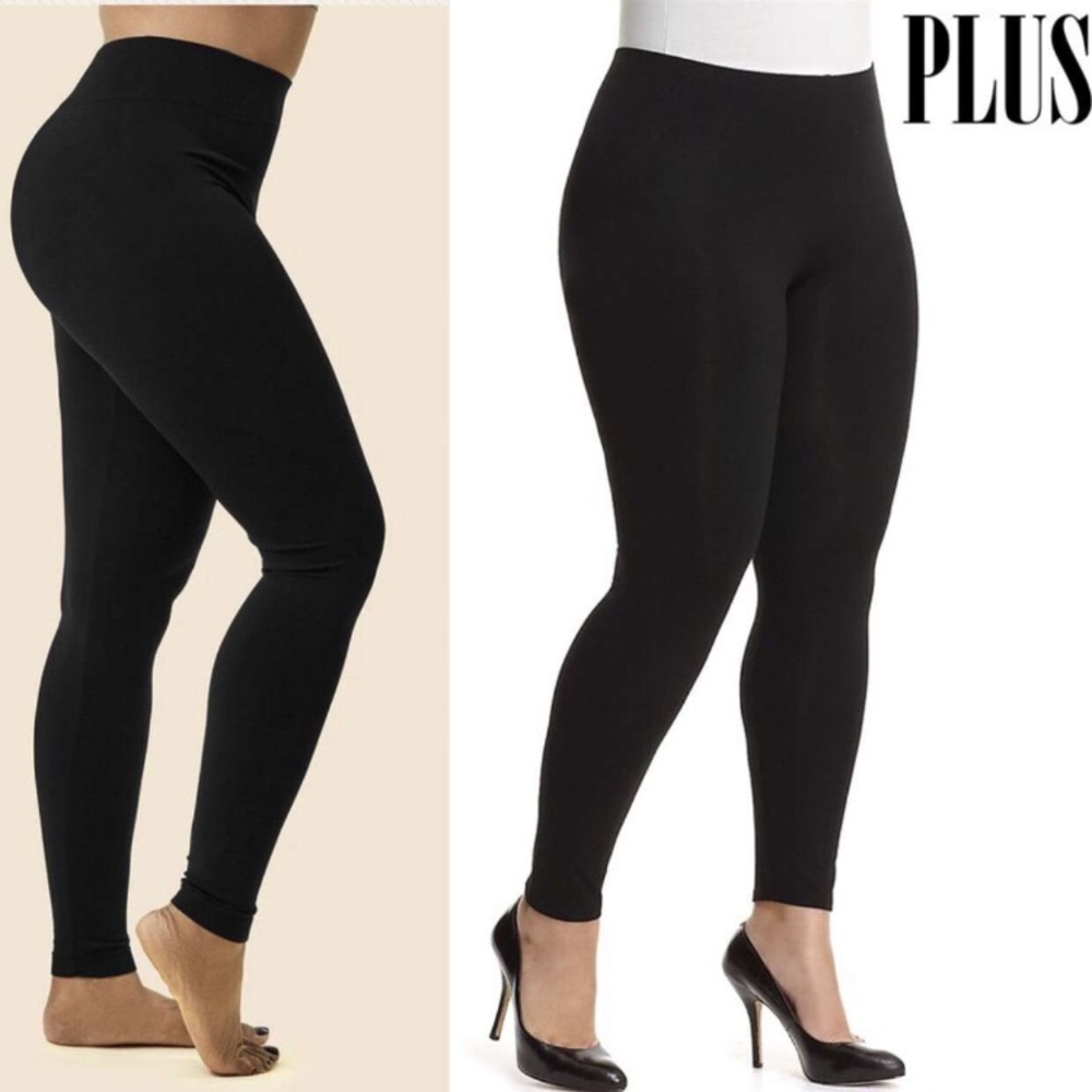 Black PLUS Leggings